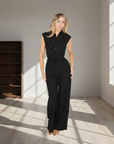 Florentine | Ärmelloser Jumpsuit Damen Elegant