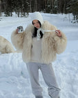 Averelle| Kunstpelzmantel