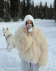 Averelle| Kunstpelzmantel