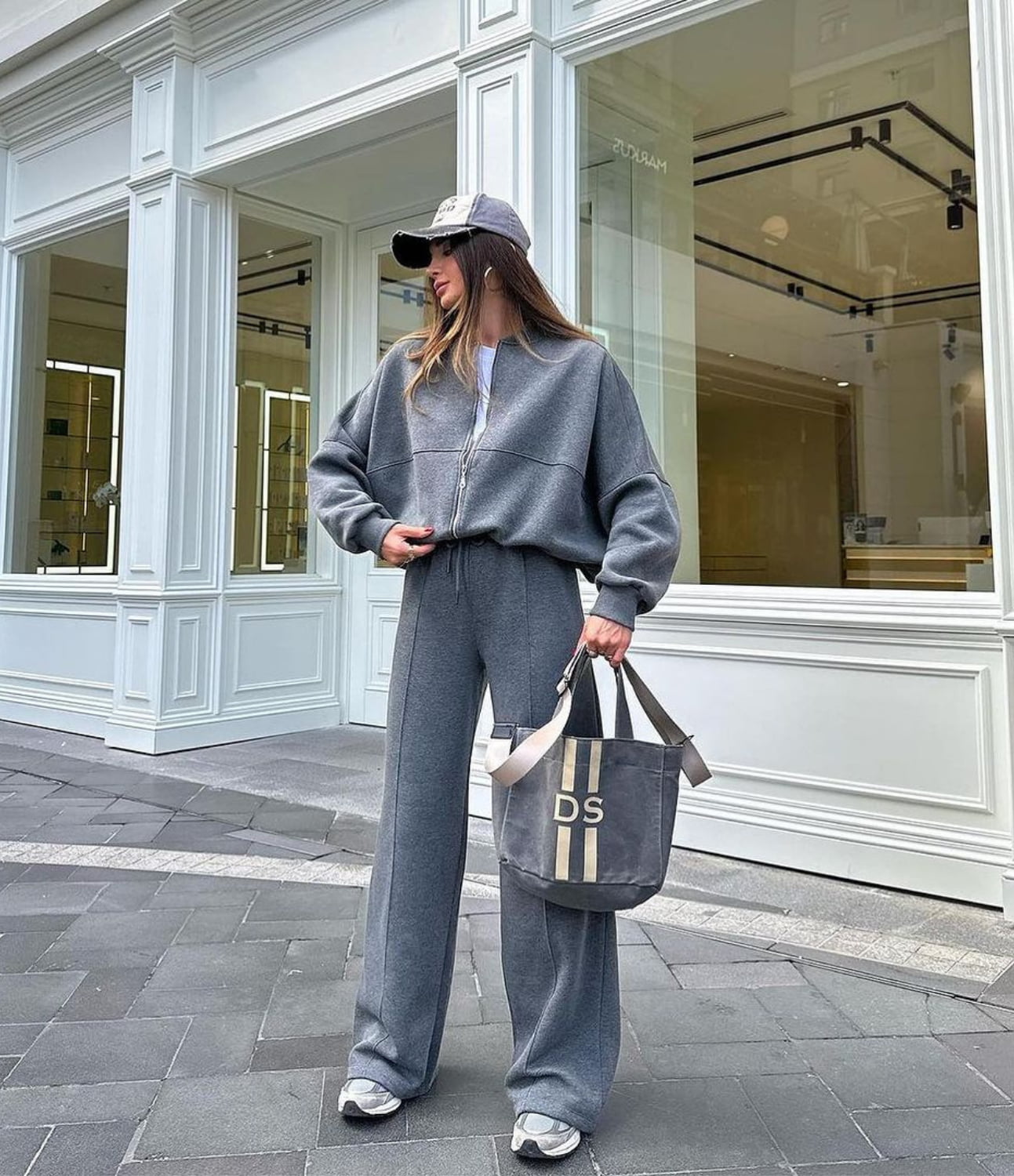 Bequemes Lounge Set aus Weichem Stoff – Entspannte Passform für Zuhause und Freizeit, Variabel Erhältlich in S-XL 0