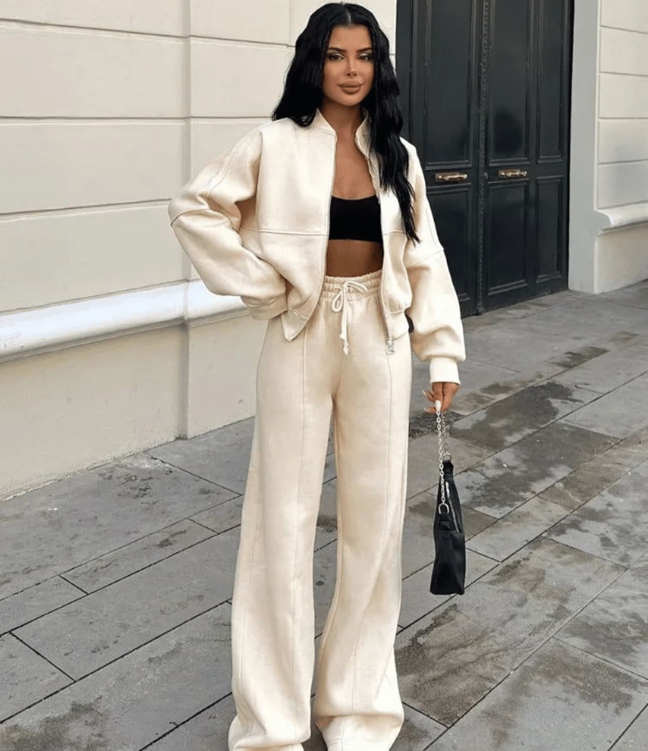 Bequemes Lounge Set aus Weichem Stoff – Entspannte Passform für Zuhause und Freizeit, Variabel Erhältlich in S-XL 4