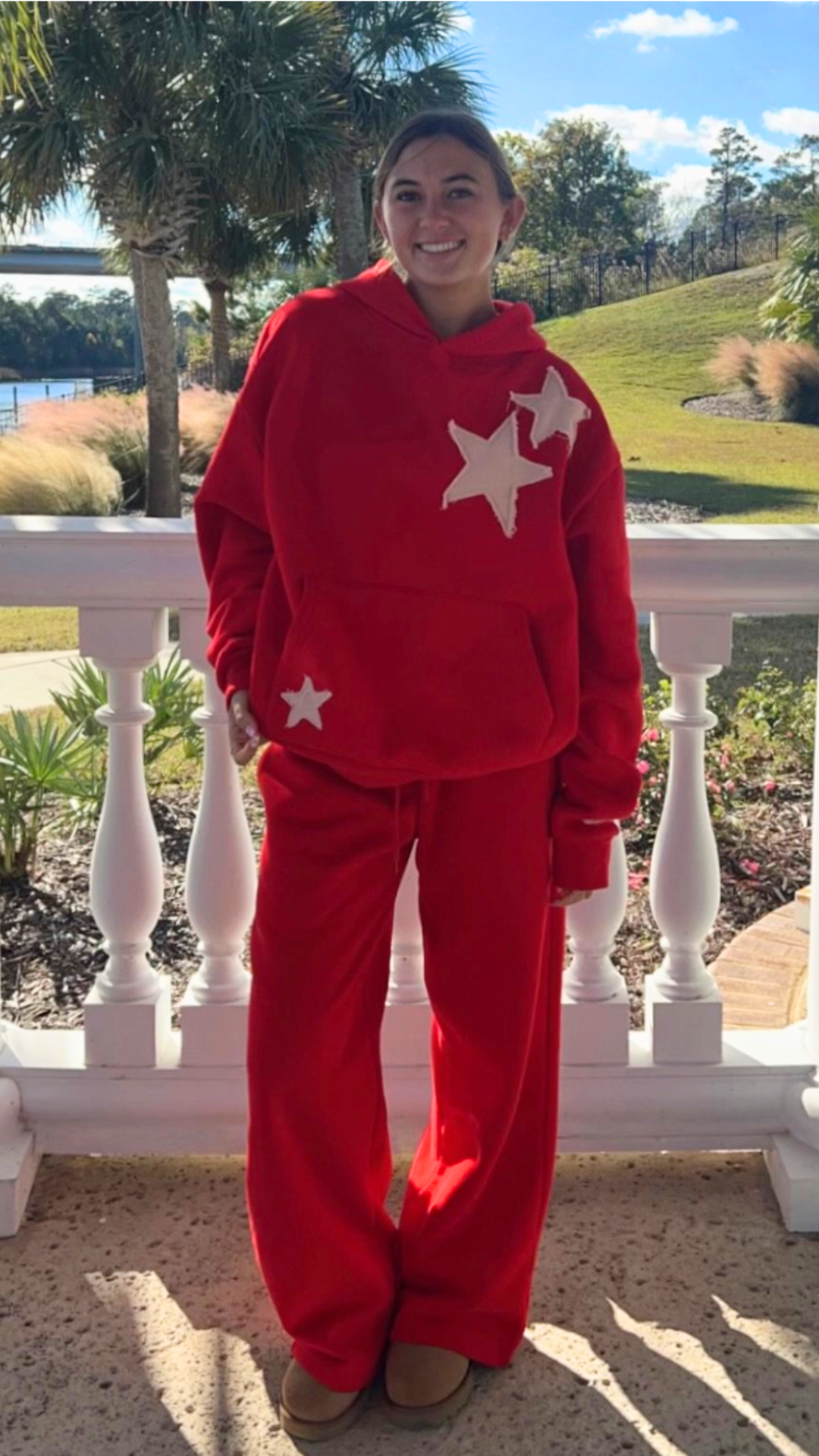 Damen Set - Bequemes Cherry Starry Design für Jeden Anlass 0