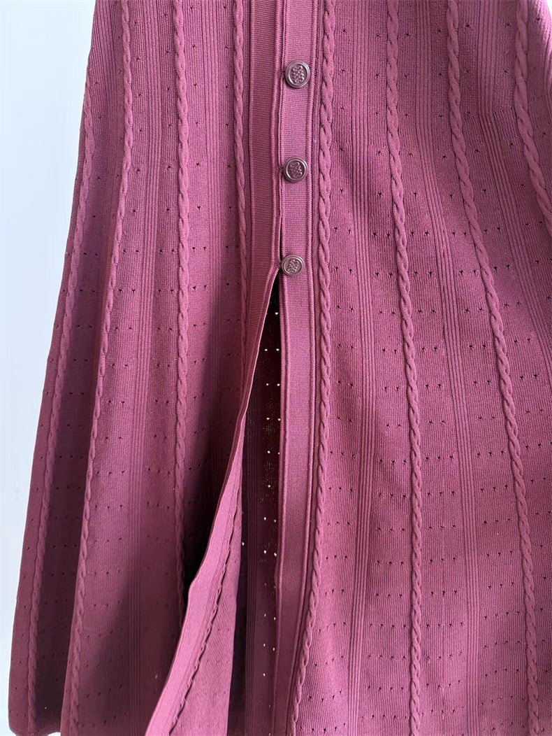 Elegantes Maxikleid für Damen – Hochwertiges Sommerkleid mit Langen Ärmeln, Atmungsaktiv und Vielseitig in Verschiedenen Größen 5