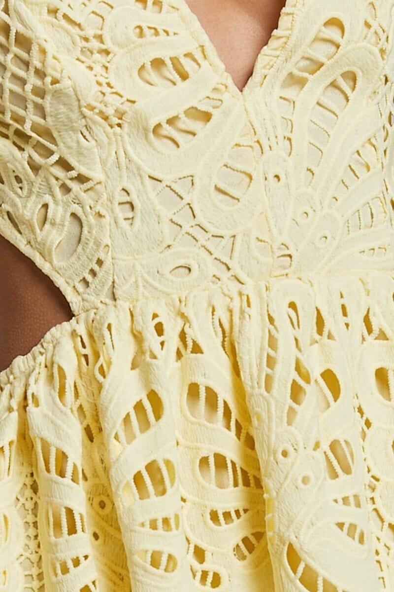 Elegantes V-Ausschnitt Damenkleid für Hochzeitsgast und Festliche Anlässe – Vielseitig und Modisch in Blau, Rosa, Gelb 5