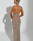 Petra | Elegantes Maxikleid Sommer Mit Strass