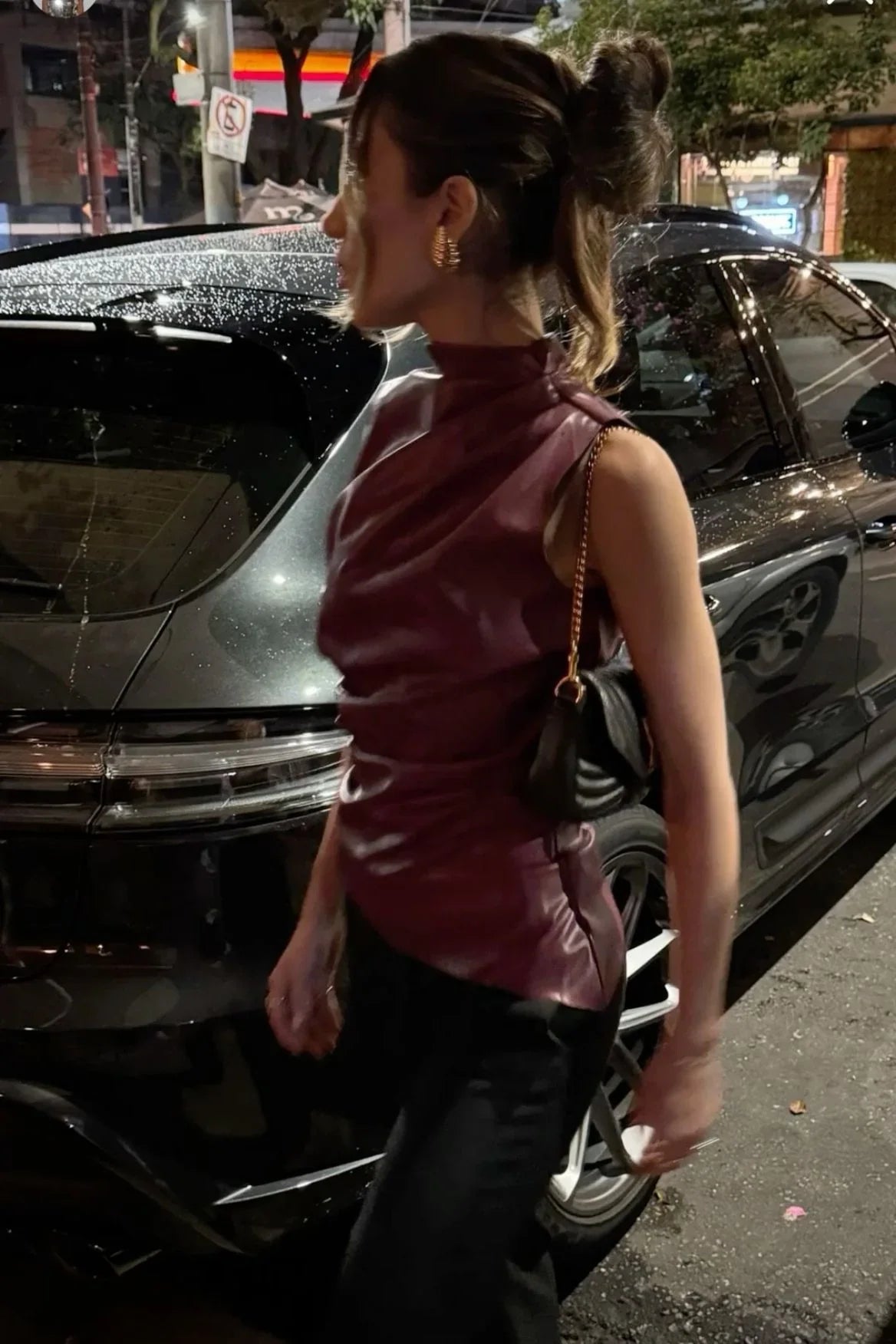 Robin | Elegantes Lederoberteil